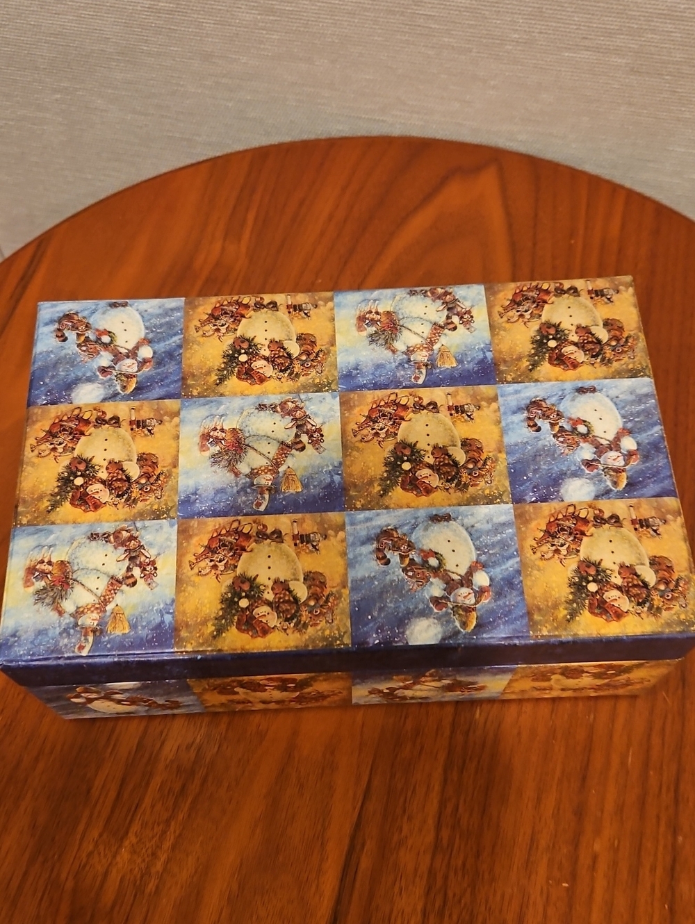 Lang Snowman Decorative Gift Box